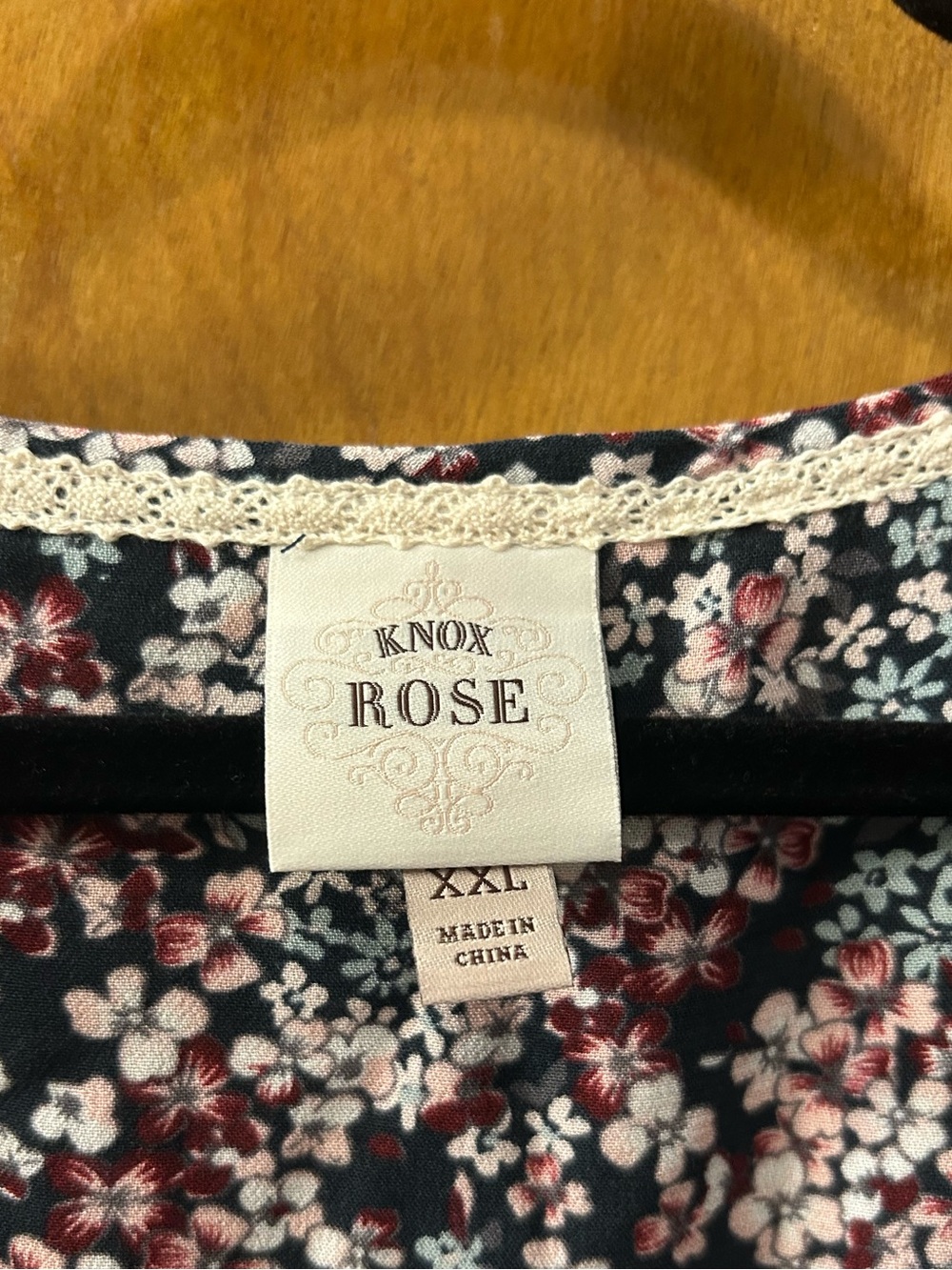 NWT Knox Rose Floral Tunic Dress - Picture 7 of 11